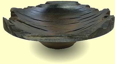 101. Bowl. Bog oak 550mm x 125mm